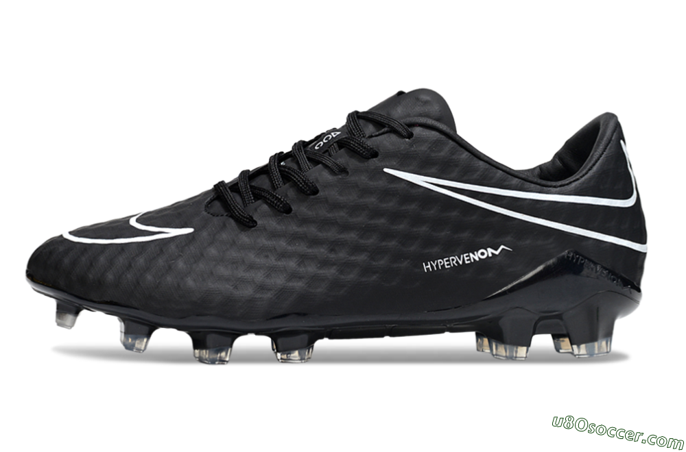 Nike Hypervenom Phantom Rgn SE FG Firm Ground Soccer Cleats - Black/White 2