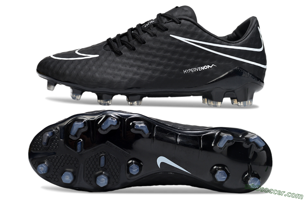 Nike Hypervenom Phantom Rgn SE FG Firm Ground Soccer Cleats - Black/White 0