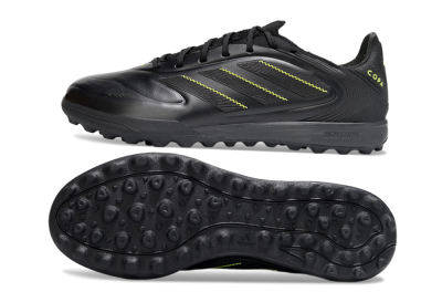 Adidas Copa Pure 2 TF Artificial Turf Soccer Shoes - Black/Yellow