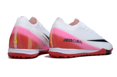 Nike Air Zoom Mercurial Vapor 16 Elite TF Artificial Turf Soccer Shoes - White/Black/Red