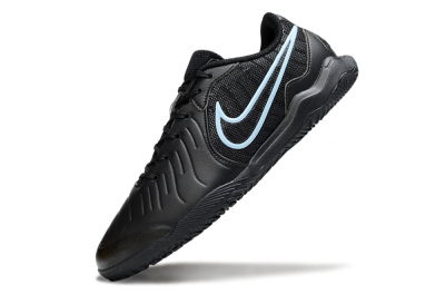 Nike Tiempo Legend 10 Academy IC Indoor & Futsal Soccer Shoes - Black/Jade