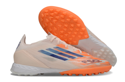 Adidas F50 Pro TF Artificial Turf Soccer Shoes - Pink/Orange/Blue