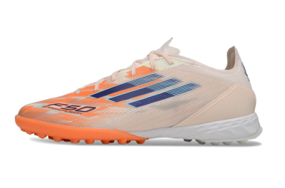 Adidas F50 Pro TF Artificial Turf Soccer Shoes - Pink/Orange/Blue