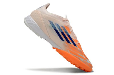 Adidas F50 Pro TF Artificial Turf Soccer Shoes - Pink/Orange/Blue