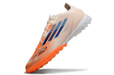 Adidas F50 Pro TF Artificial Turf Soccer Shoes - Pink/Orange/Blue