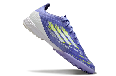 Adidas F50 Pro TF Artificial Turf Soccer Shoes - Blue/Yellow/White