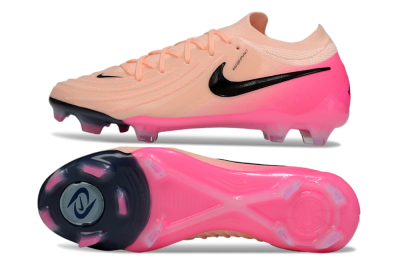 Nike Phantom GX 2 Elite FG Firm Ground Soccer Cleats - Pink/Black