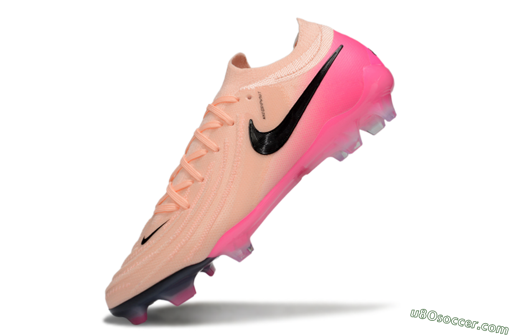 Nike Phantom GX 2 Elite FG Firm Ground Soccer Cleats - Pink/Black 5