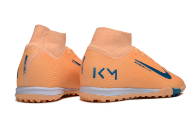 Nike Air Zoom Mercurial Superfly 10 Elite TF Artificial Turf Soccer Shoes - Pink/Blue/Yellow