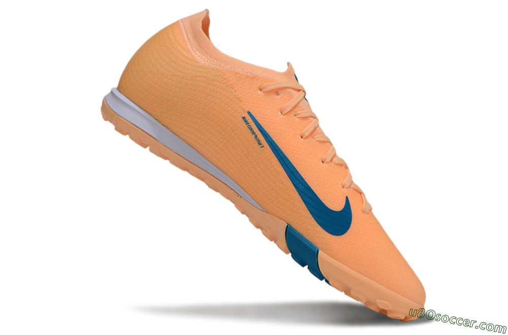 Nike Air Zoom Mercurial Vapor 16 Elite TF Artificial Turf Soccer Shoes - Pink/Blue/White 4