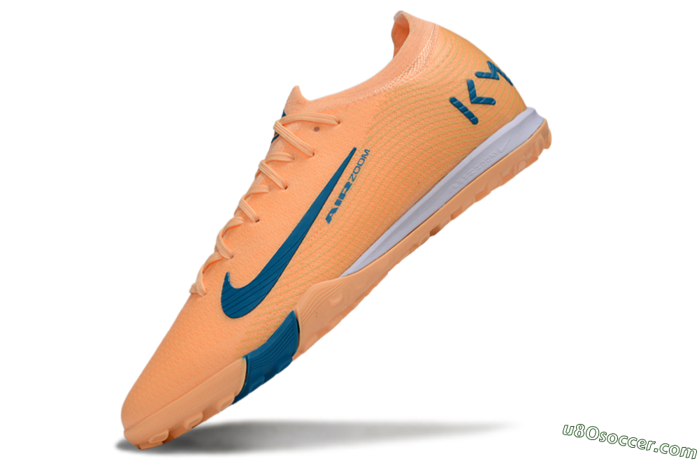 Nike Air Zoom Mercurial Vapor 16 Elite TF Artificial Turf Soccer Shoes - Pink/Blue/White 5