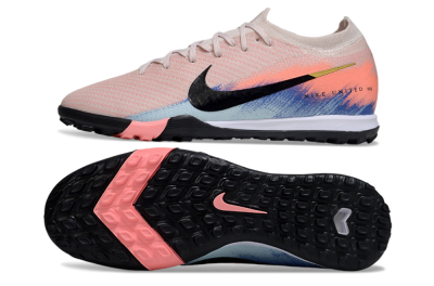 Nike Air Zoom Mercurial Vapor 16 Elite TF Artificial Turf Soccer Shoes - Pink/Black/Red