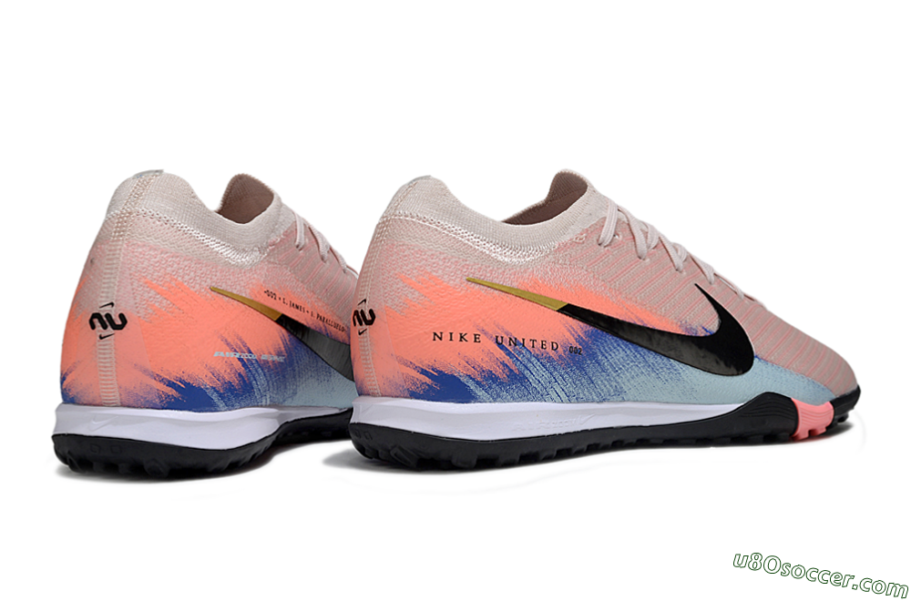 Nike Air Zoom Mercurial Vapor 16 Elite TF Artificial Turf Soccer Shoes - Pink/Black/Red 6