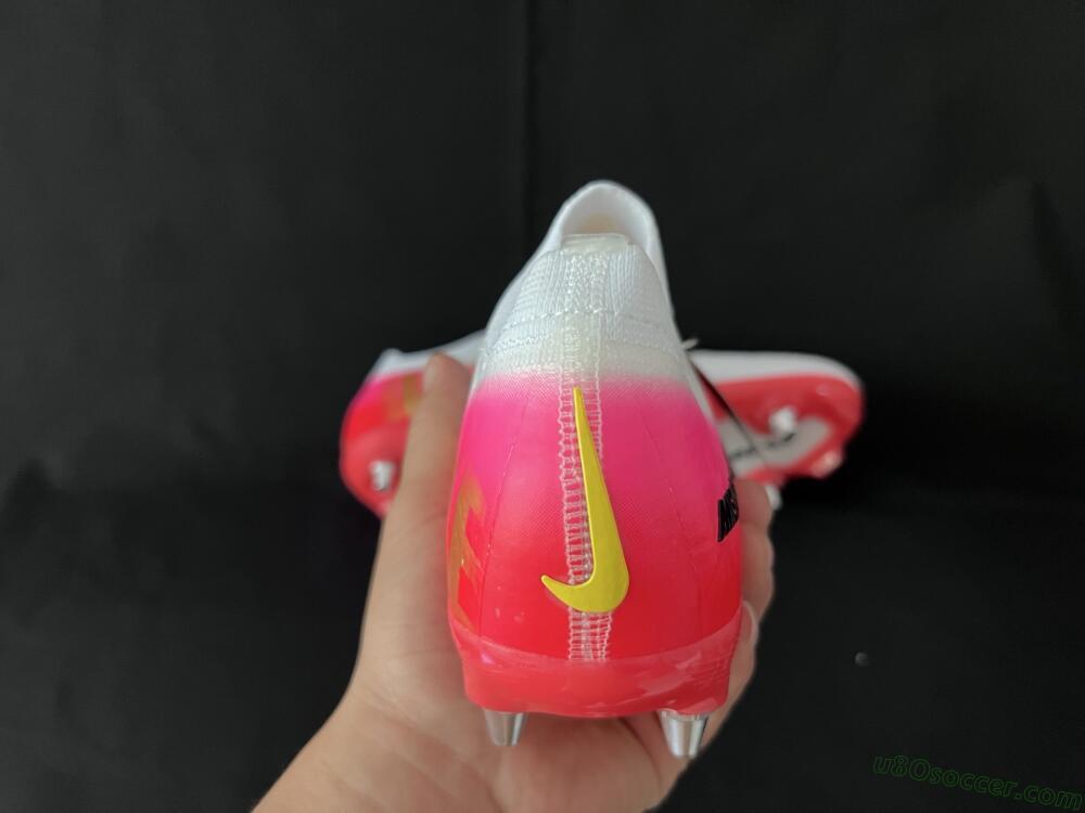 Nike Air Zoom Mercurial Vapor 16 Elite SG Soft Ground Soccer Cleats - White/Black/Red