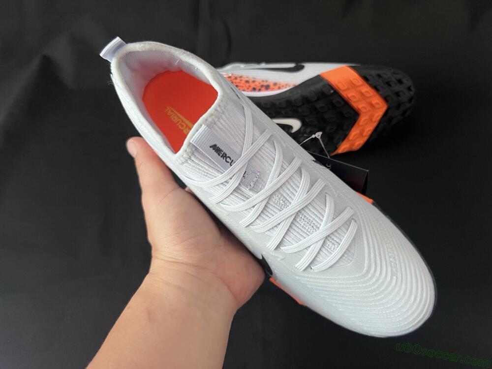 Nike Air Zoom Mercurial Vapor 16 Pro TF Artificial Turf Soccer Shoes - Grey/Black/Leopard