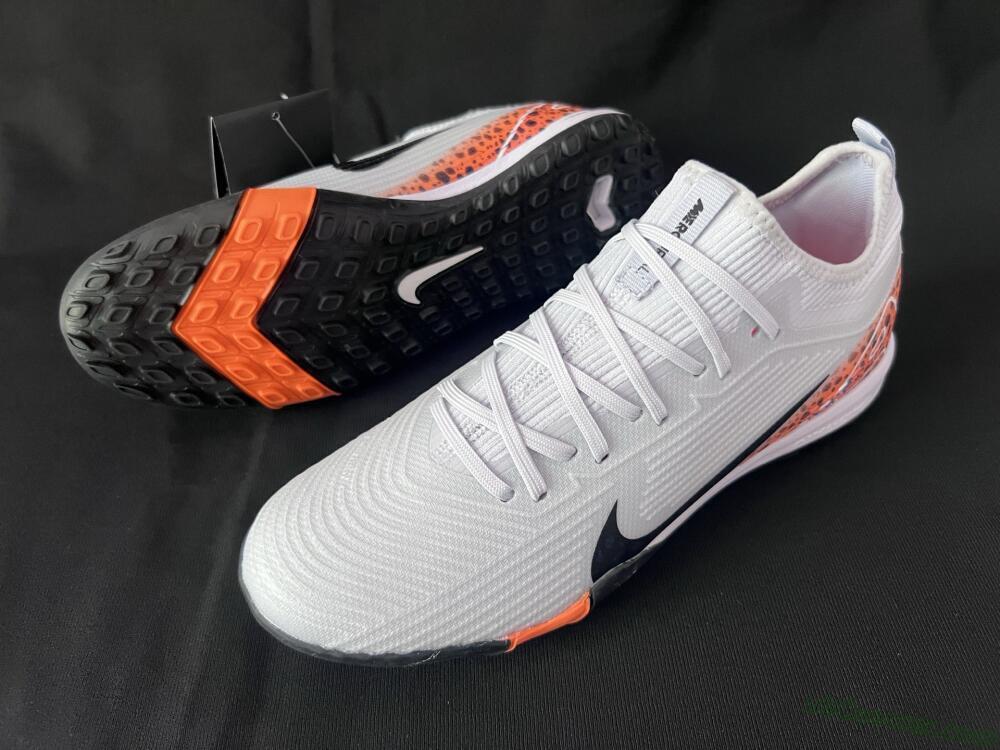 Nike Air Zoom Mercurial Vapor 16 Pro TF Artificial Turf Soccer Shoes - Grey/Black/Leopard