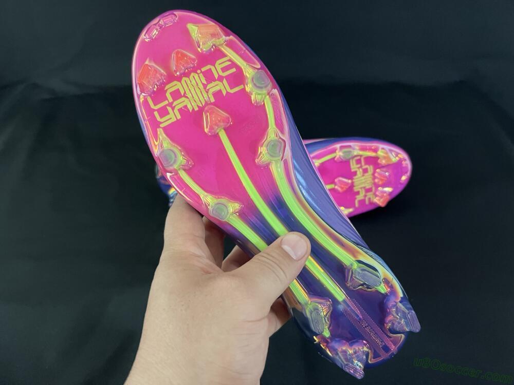Adidas F50 Elite FG Firm Ground Soccer Cleats - Pink/Purple/Yellow