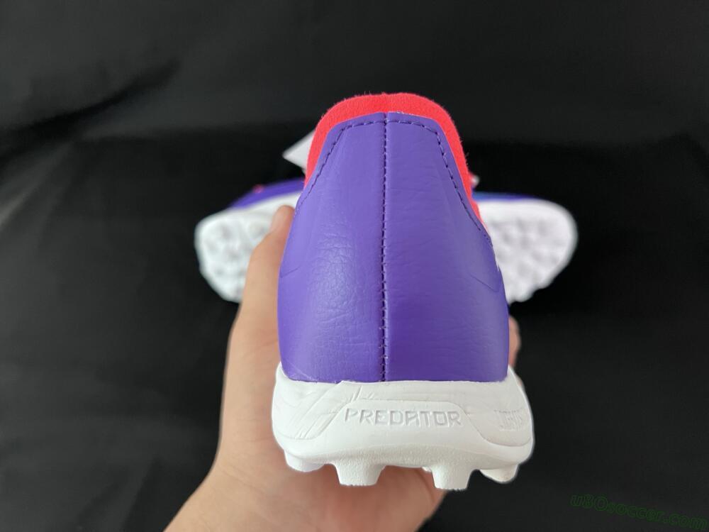 Adidas Predator Elite Foldover Tongue TF Artificial Turf Soccer Shoes - Blue/White/Red