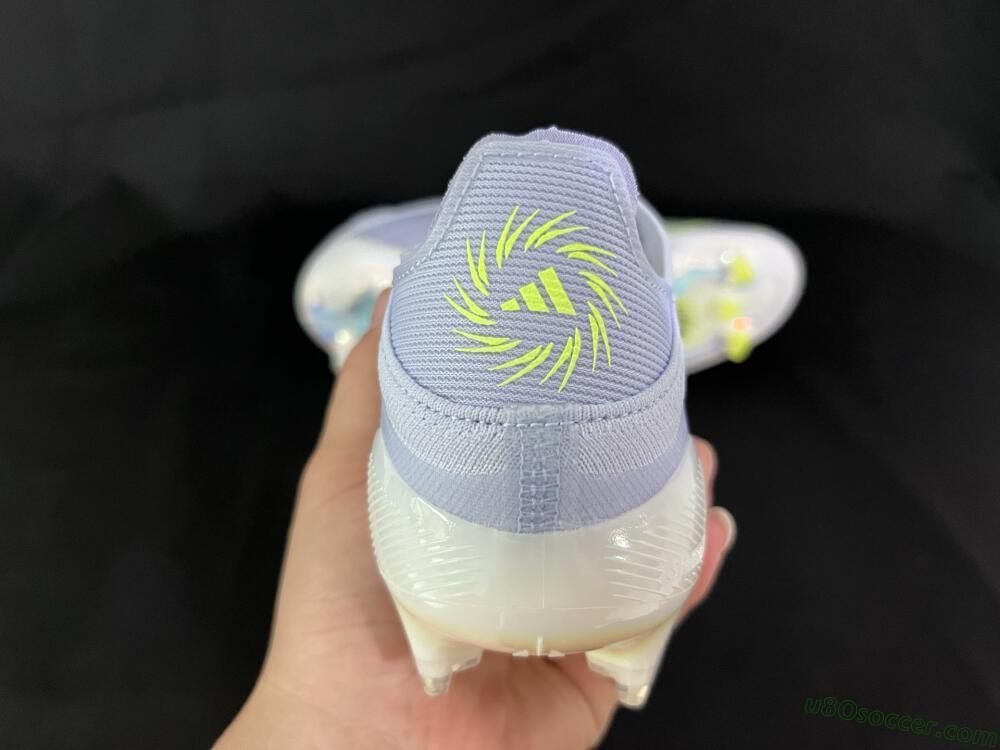 Adidas F50+ Elite Lightstrike Pro FG Firm Ground Soccer Cleats - Purple/Yellow/White