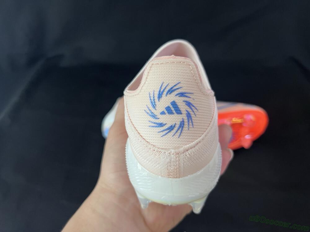 Adidas F50+ Elite Lightstrike Pro Laceless FG Firm Ground Soccer Cleats - Pink/Orange/White