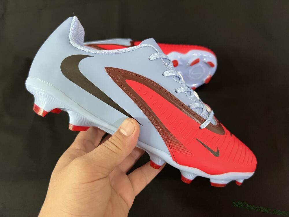 Nike Phantom 6 Elite FG Firm Ground Soccer Cleats - Red/Blue/Black