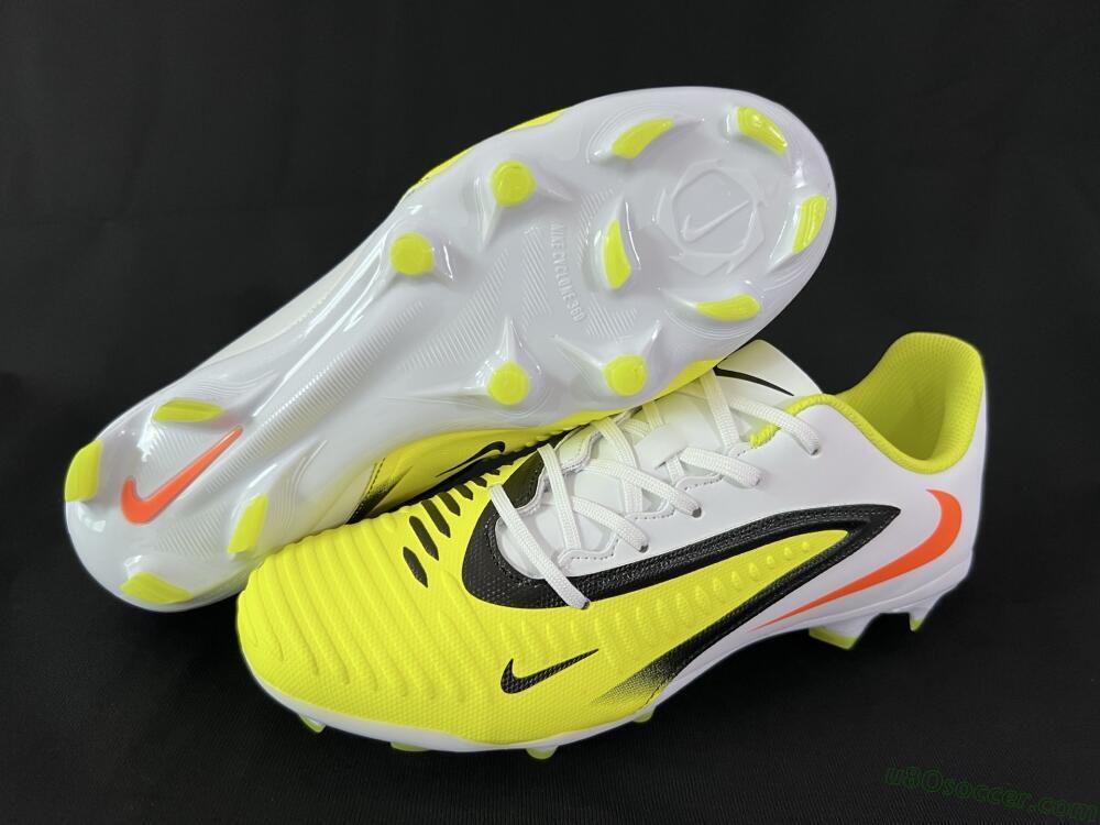 Nike Phantom 6 Elite FG Firm Ground Soccer Cleats - Yellow/Black/Red