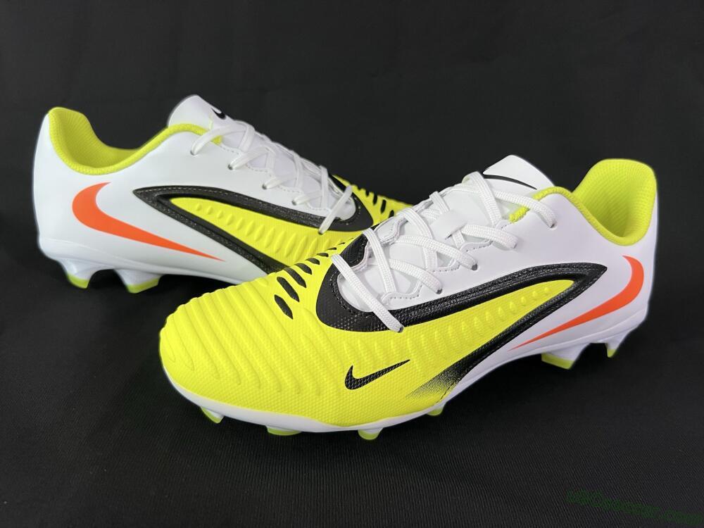 Nike Phantom 6 Elite FG Firm Ground Soccer Cleats - Yellow/Black/Red