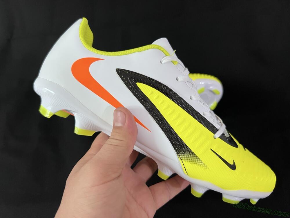 Nike Phantom 6 Elite FG Firm Ground Soccer Cleats - Yellow/Black/Red