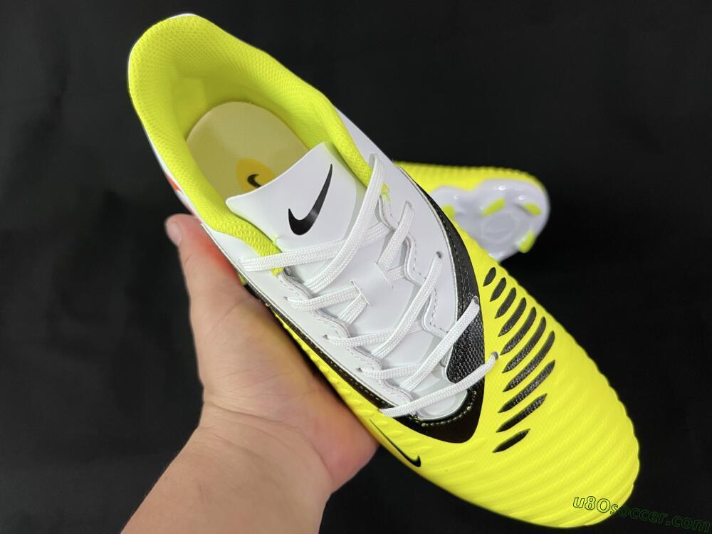 Nike Phantom 6 Elite FG Firm Ground Soccer Cleats - Yellow/Black/Red