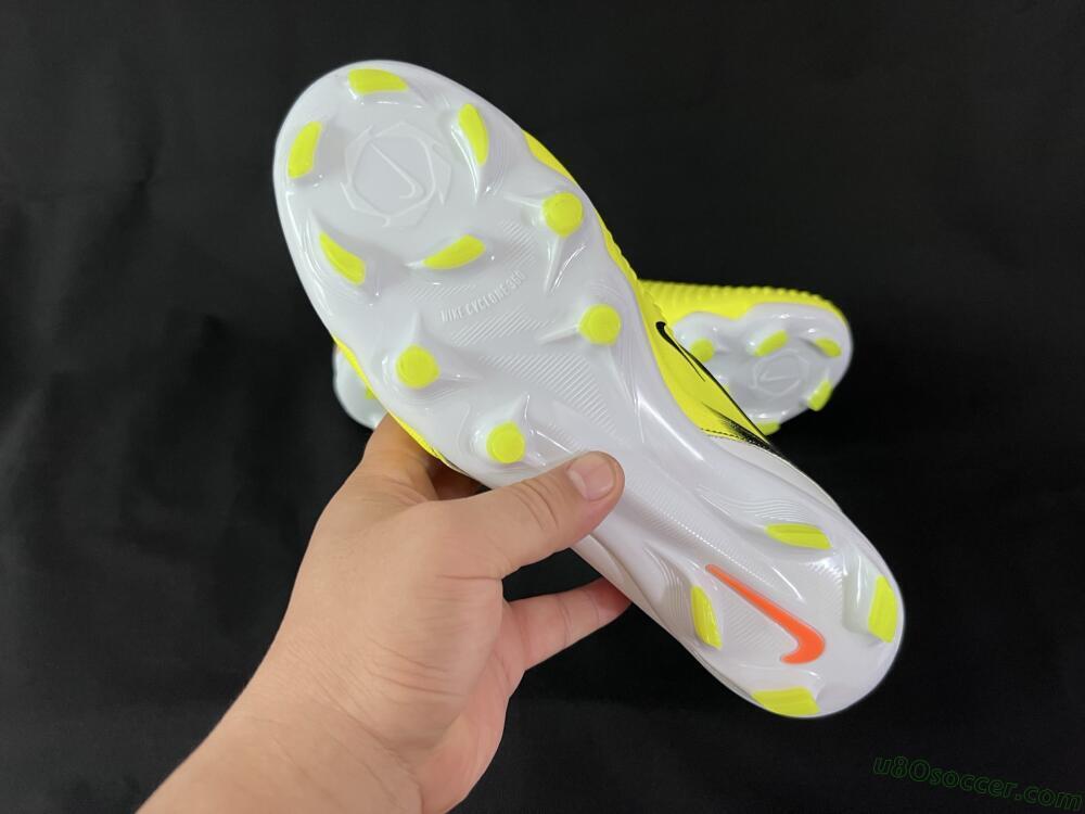 Nike Phantom 6 Elite FG Firm Ground Soccer Cleats - Yellow/Black/Red