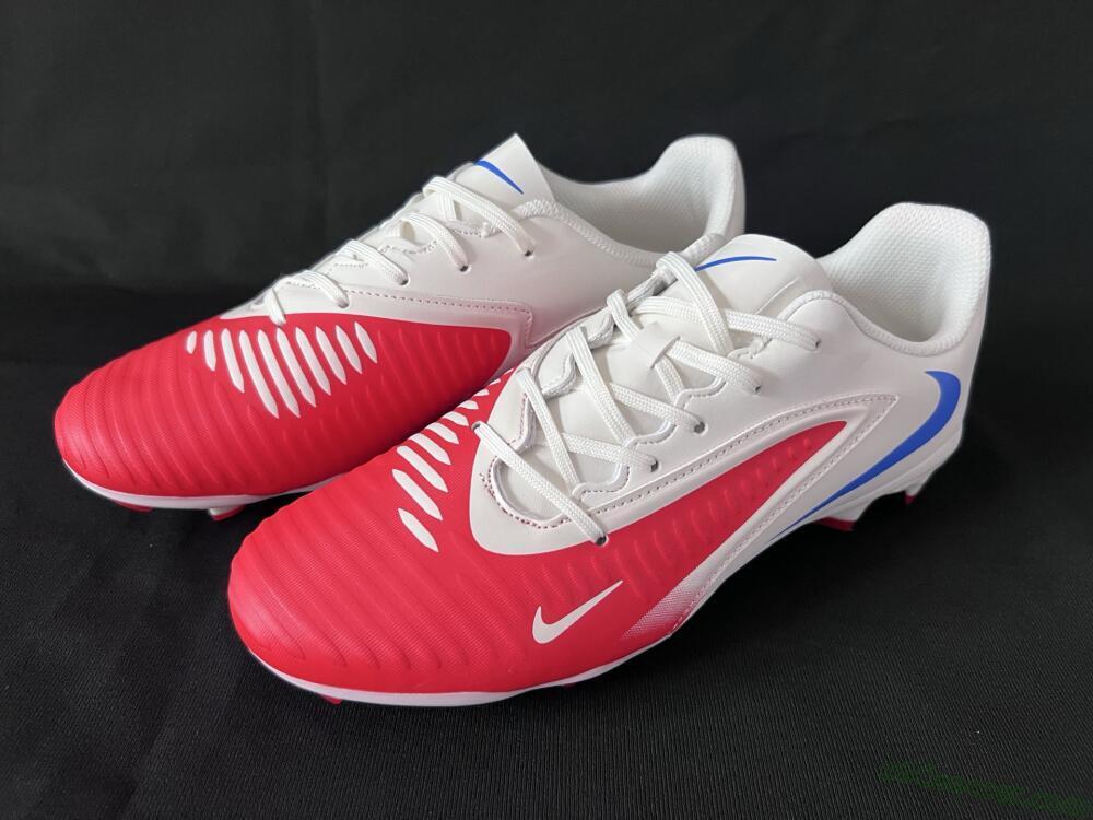 Nike Phantom 6 Elite Low FG Firm Ground Soccer Cleats - Red/White/Blue