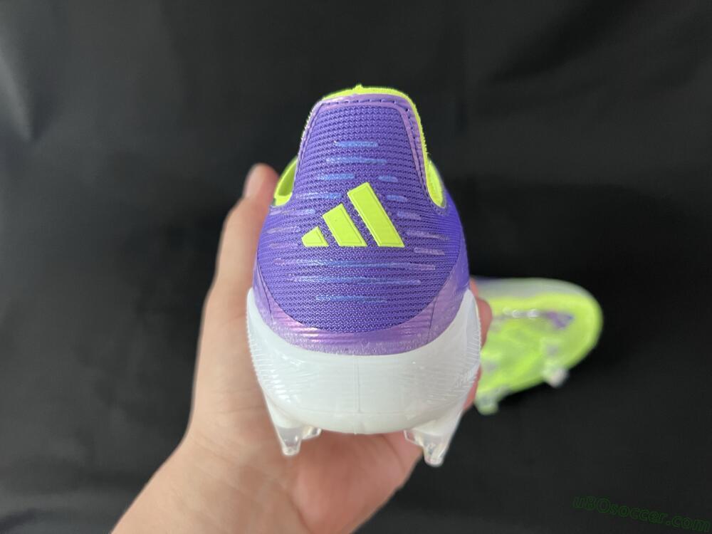 Adidas F50+ Elite FG Firm Ground Soccer Cleats - Blue/Yellow/Silver