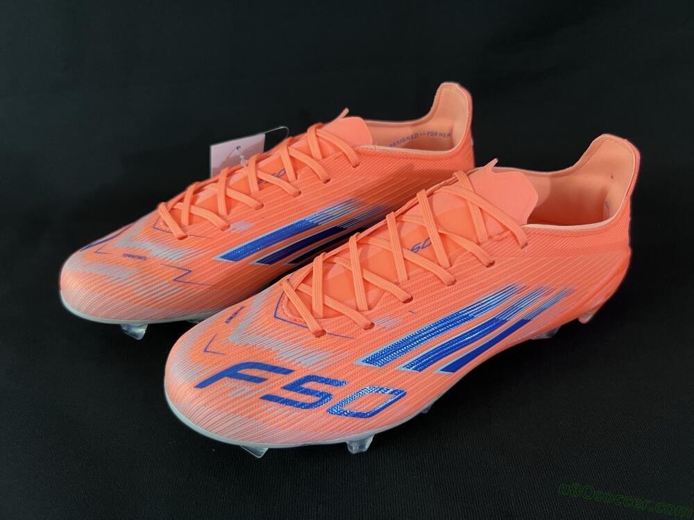 Adidas F50 Elite FG Firm Ground Soccer Cleats - Red/Blue/White