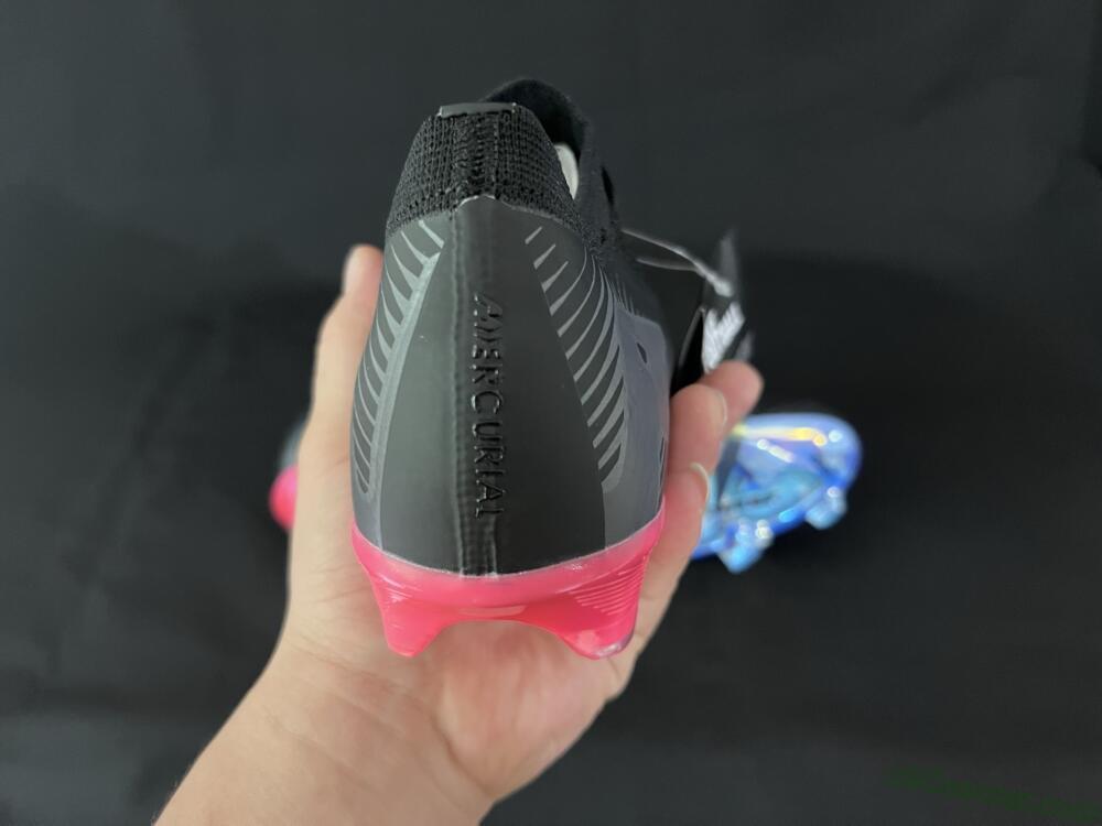 Nike Air Zoom Mercurial Vapor 16 Elite FG Firm Ground Soccer Cleats - Black/Jade/Pink