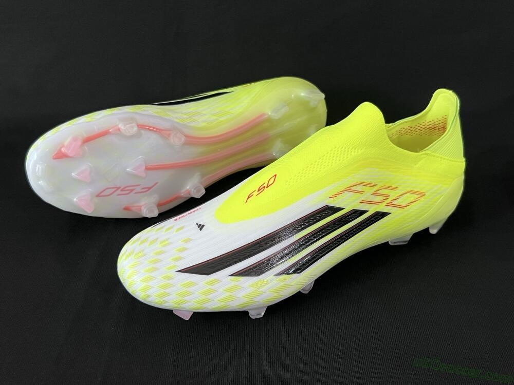 Adidas F50 Elite FG Firm Ground Soccer Cleats - Yellow/White/Black