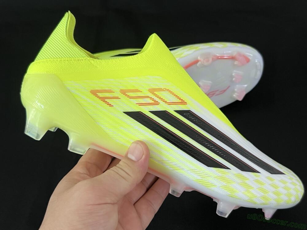 Adidas F50 Elite FG Firm Ground Soccer Cleats - Yellow/White/Black