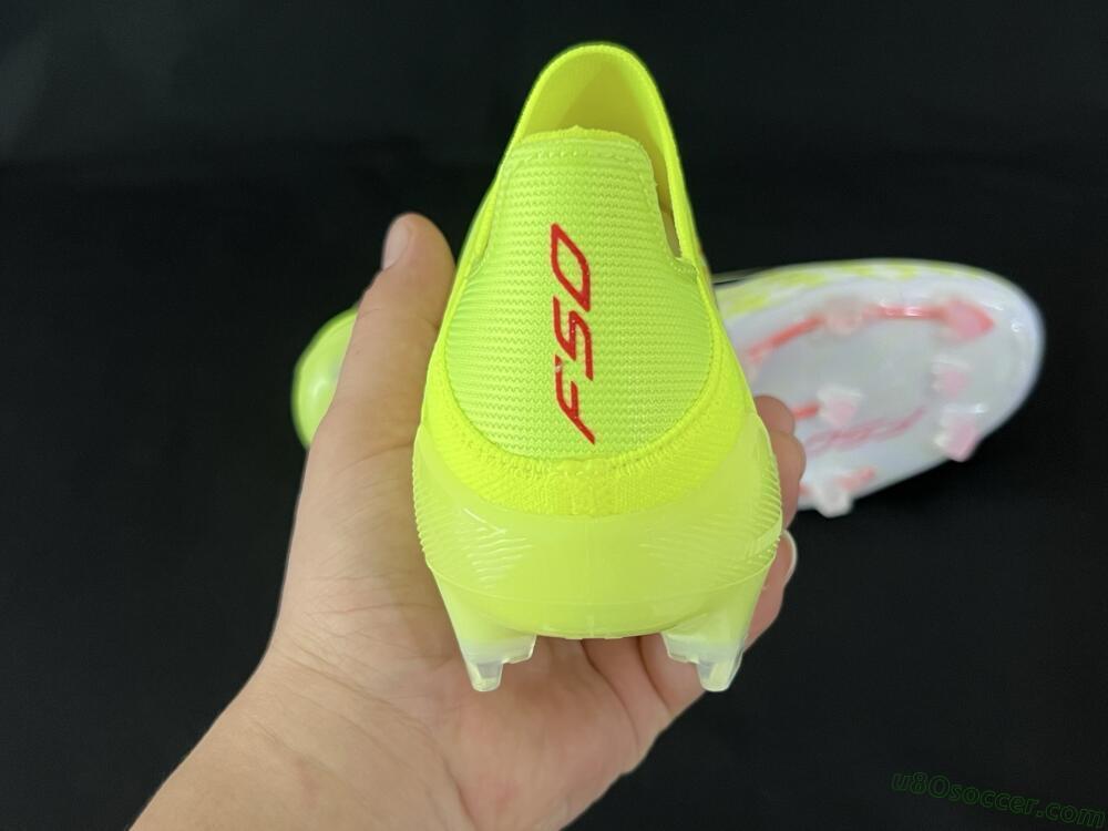 Adidas F50 Elite FG Firm Ground Soccer Cleats - Yellow/White/Black
