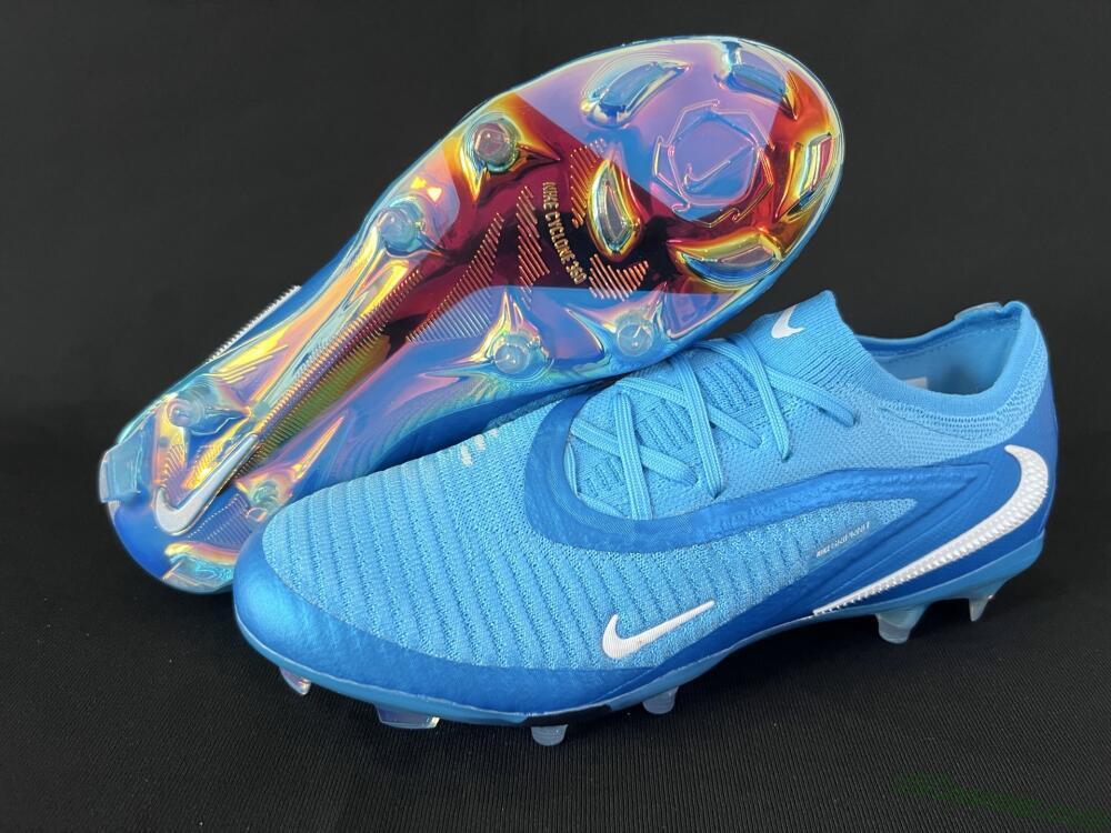 Nike Phantom 6 Low Elite FG Firm Ground Soccer Cleats - Jade/White/Gold