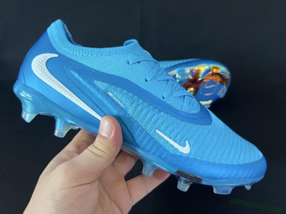 Nike Phantom 6 Low Elite FG Firm Ground Soccer Cleats - Jade/White/Gold