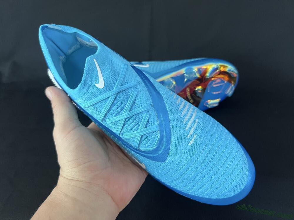 Nike Phantom 6 Low Elite FG Firm Ground Soccer Cleats - Jade/White/Gold