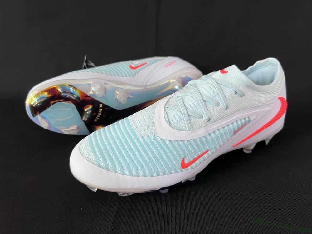 Nike Phantom 6 Low Elite FG Firm Ground Soccer Cleats - Jade/White/Red