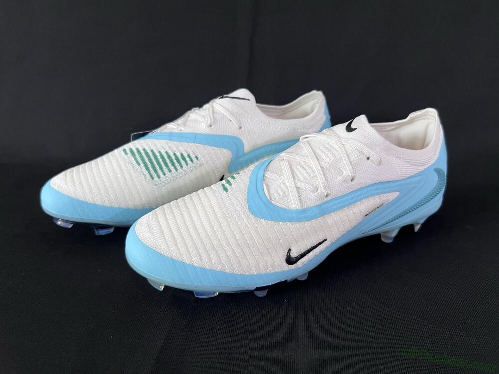 Nike Phantom 6 Low Elite FG Firm Ground Soccer Cleats - Beige/Jade/Gold