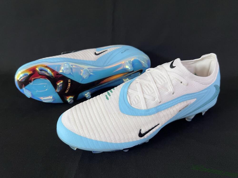 Nike Phantom 6 Low Elite FG Firm Ground Soccer Cleats - Beige/Jade/Gold