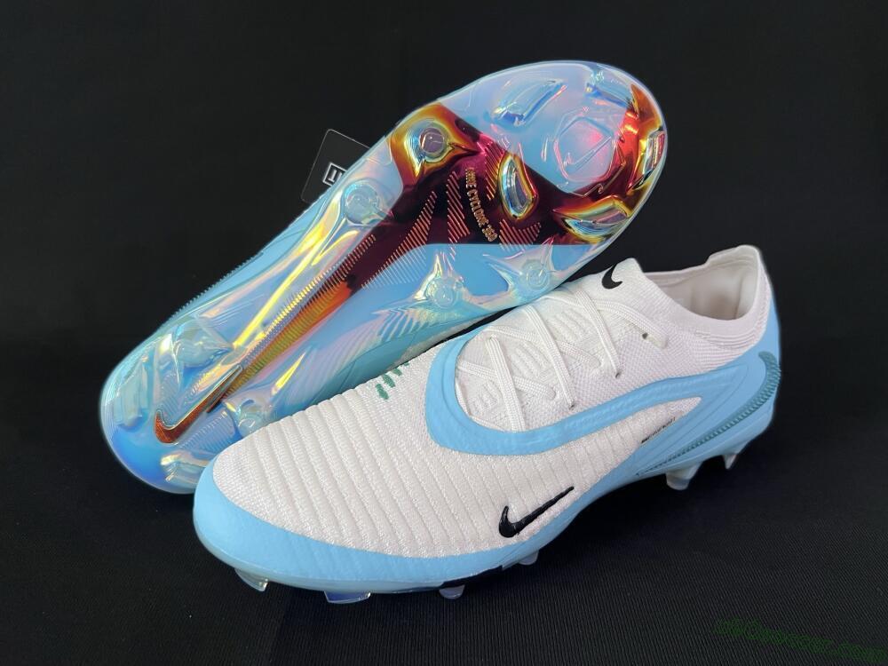 Nike Phantom 6 Low Elite FG Firm Ground Soccer Cleats - Beige/Jade/Gold