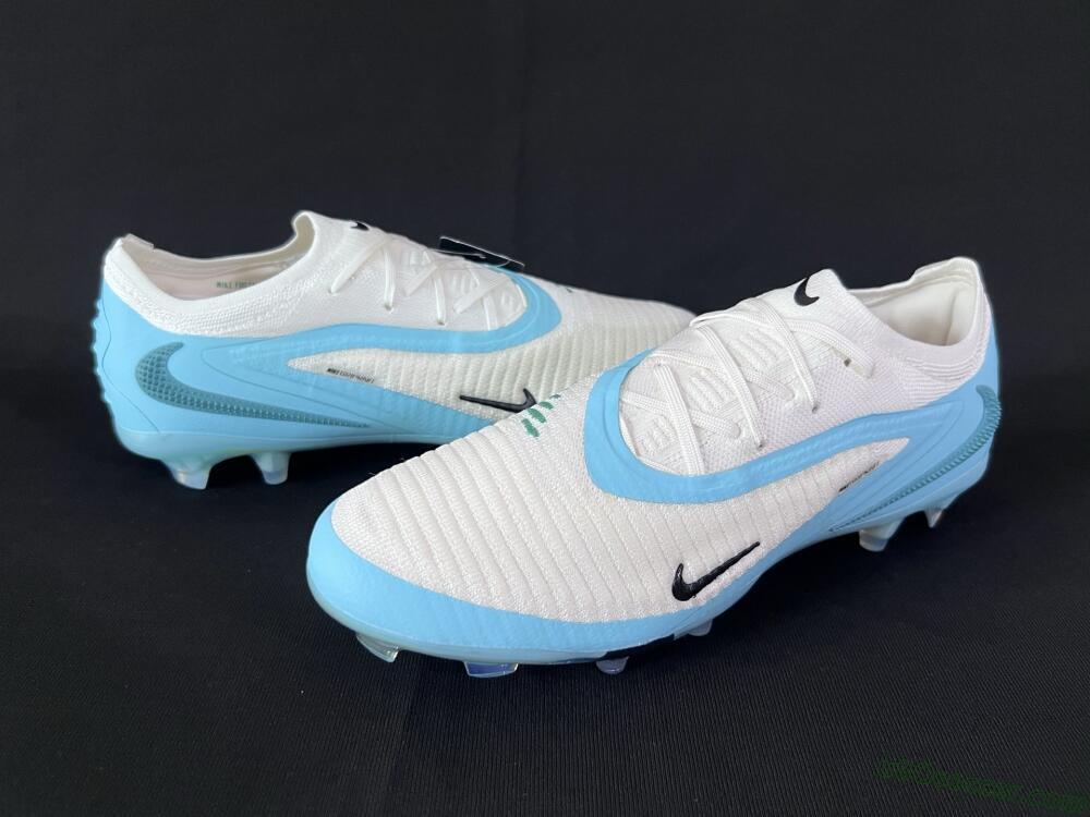 Nike Phantom 6 Low Elite FG Firm Ground Soccer Cleats - Beige/Jade/Gold