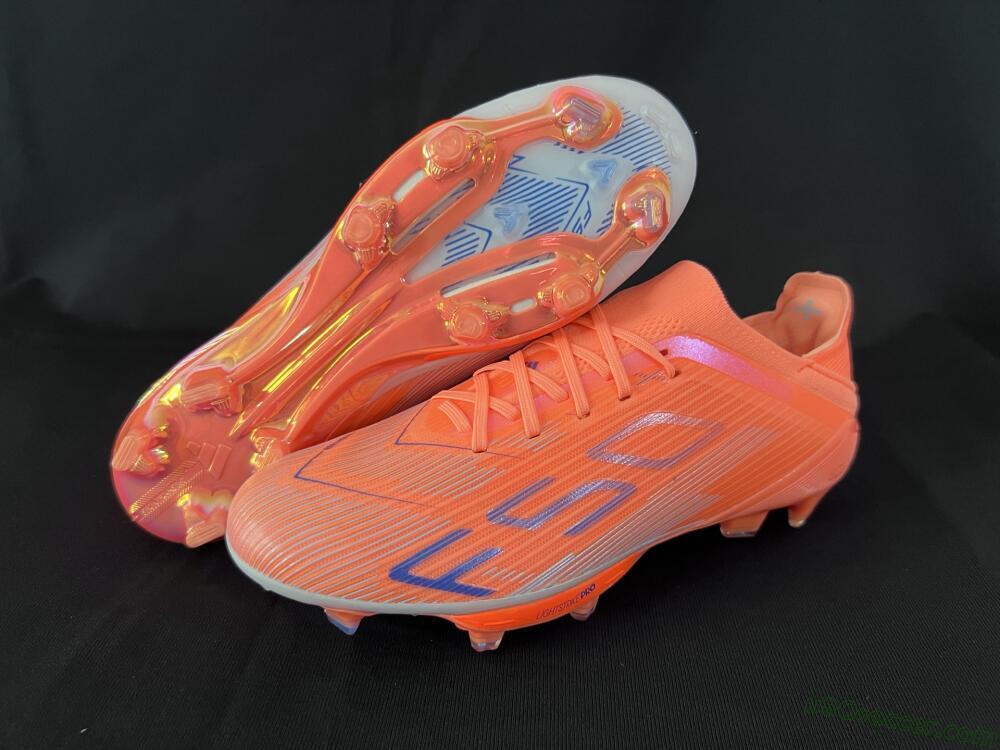 Adidas F50 Elite FG Firm Ground Soccer Cleats - Red/Blue/Silver