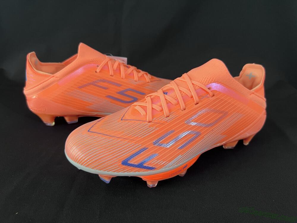 Adidas F50 Elite FG Firm Ground Soccer Cleats - Red/Blue/Silver