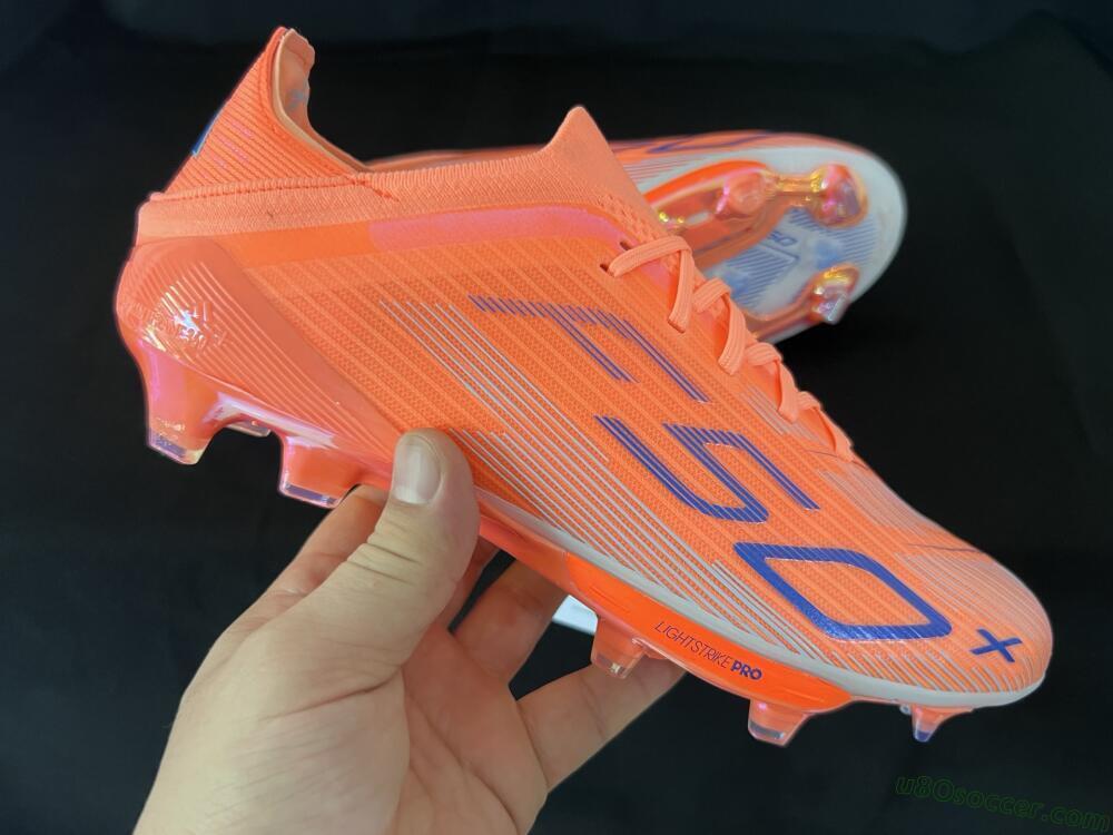 Adidas F50 Elite FG Firm Ground Soccer Cleats - Red/Blue/Silver