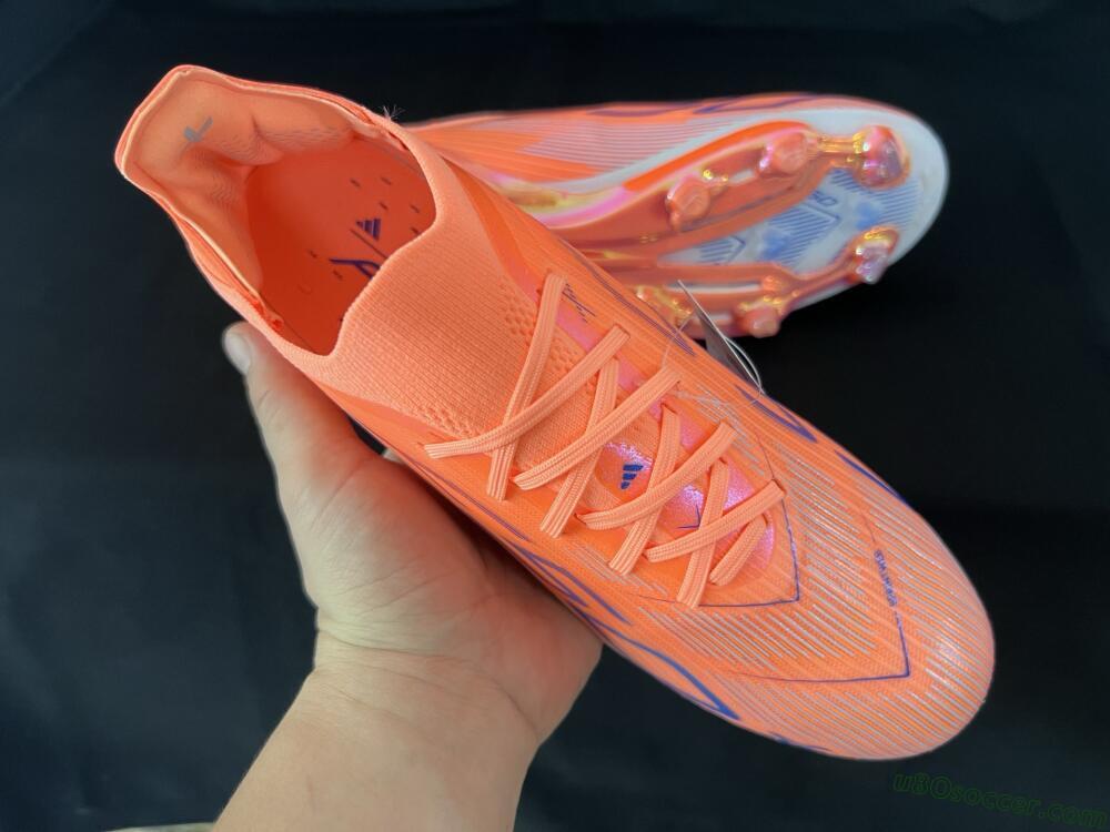 Adidas F50 Elite FG Firm Ground Soccer Cleats - Red/Blue/Silver