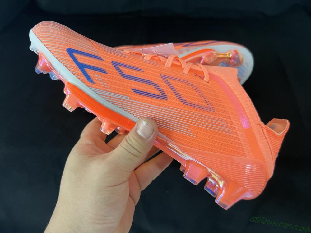 Adidas F50 Elite FG Firm Ground Soccer Cleats - Red/Blue/Silver